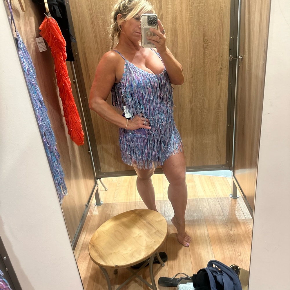 Swiftie style/ fringe fun dress